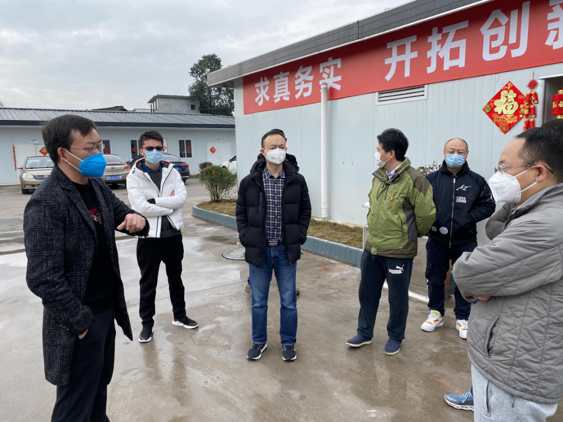 公司黨委委員、副總經理尹山赴成樂2分部樂山工區檢查指導疫情防控和復工準備工作