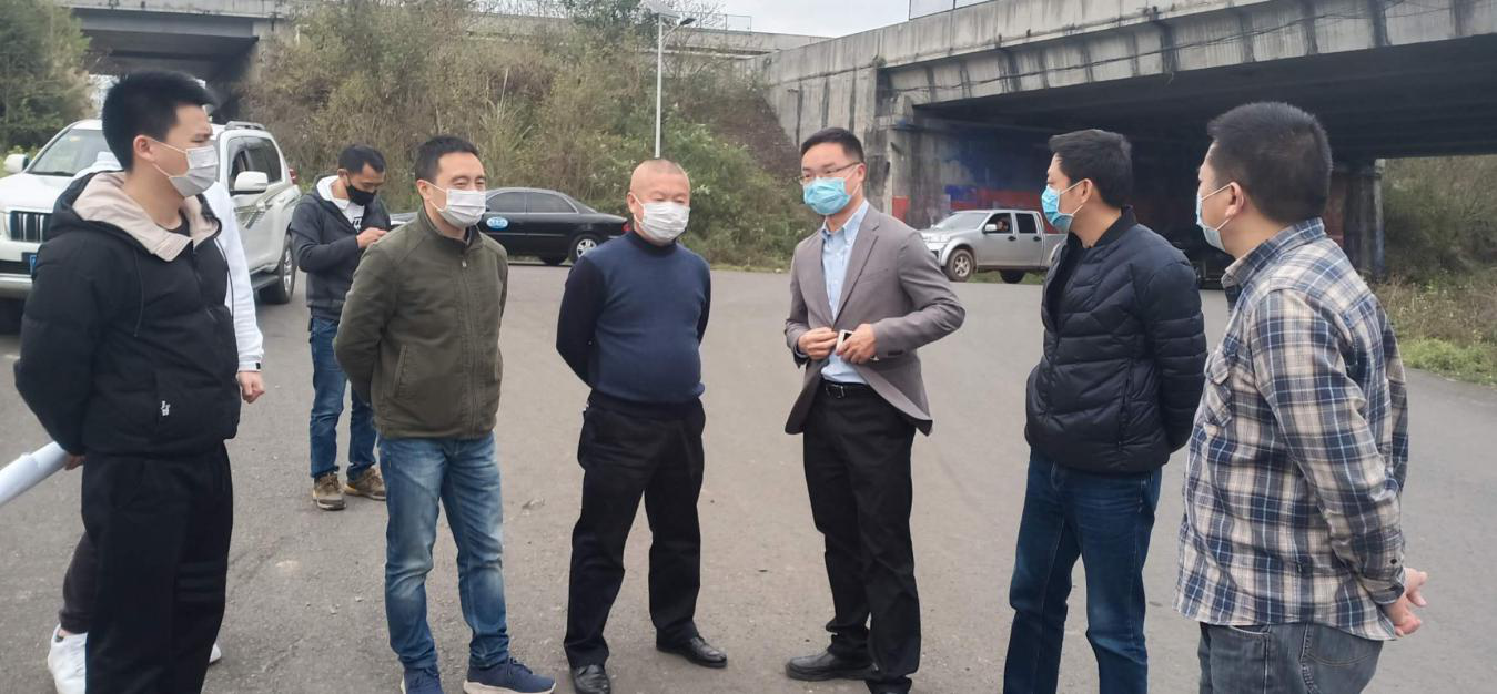 峨眉山市副市長辜廷齊赴成樂擴容符溪北樞紐互通調研疫情防控及生產情況