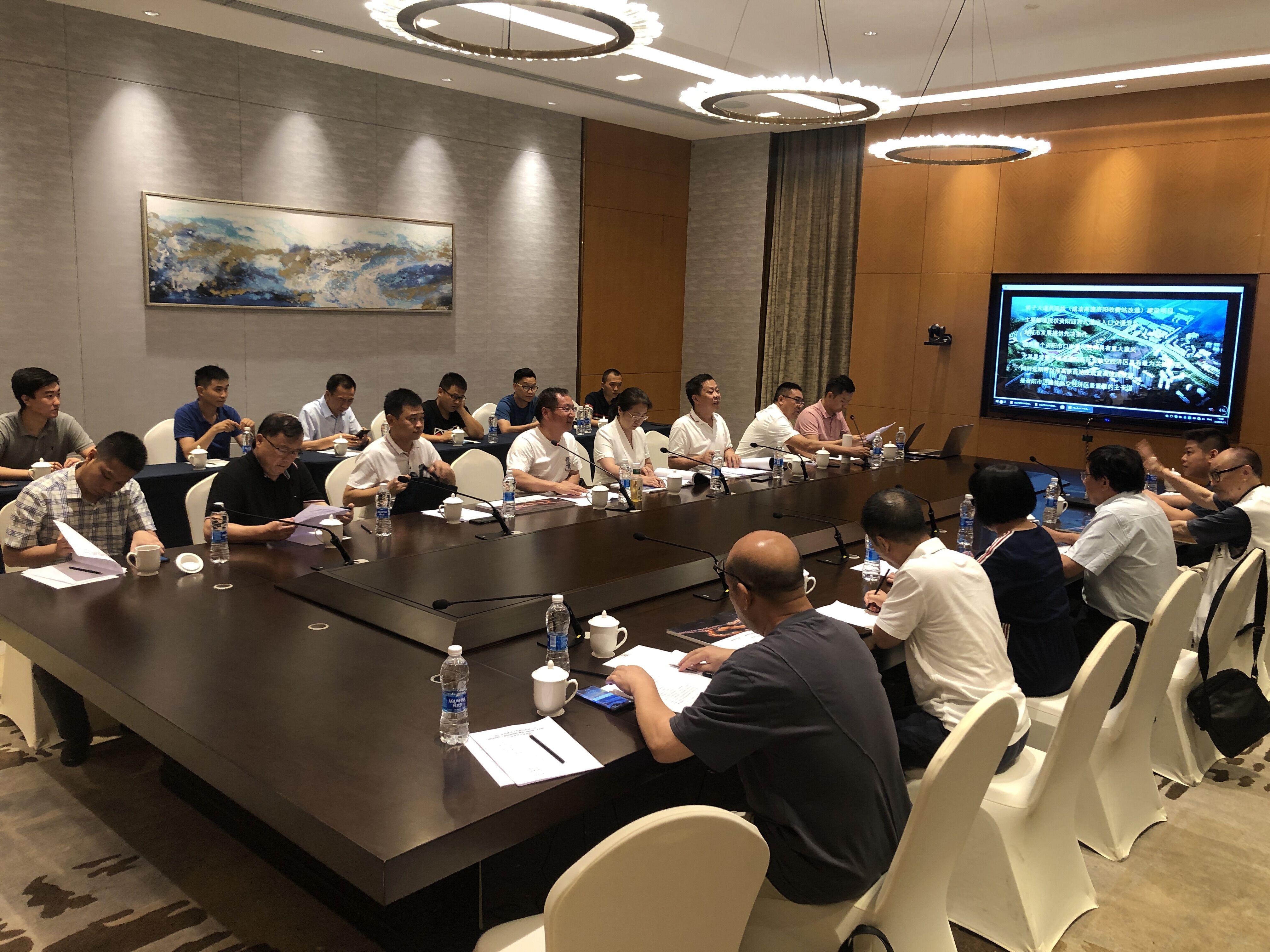 嬌子大道西延線綠化景觀工程得到“天府杯”預審工作會專家首肯