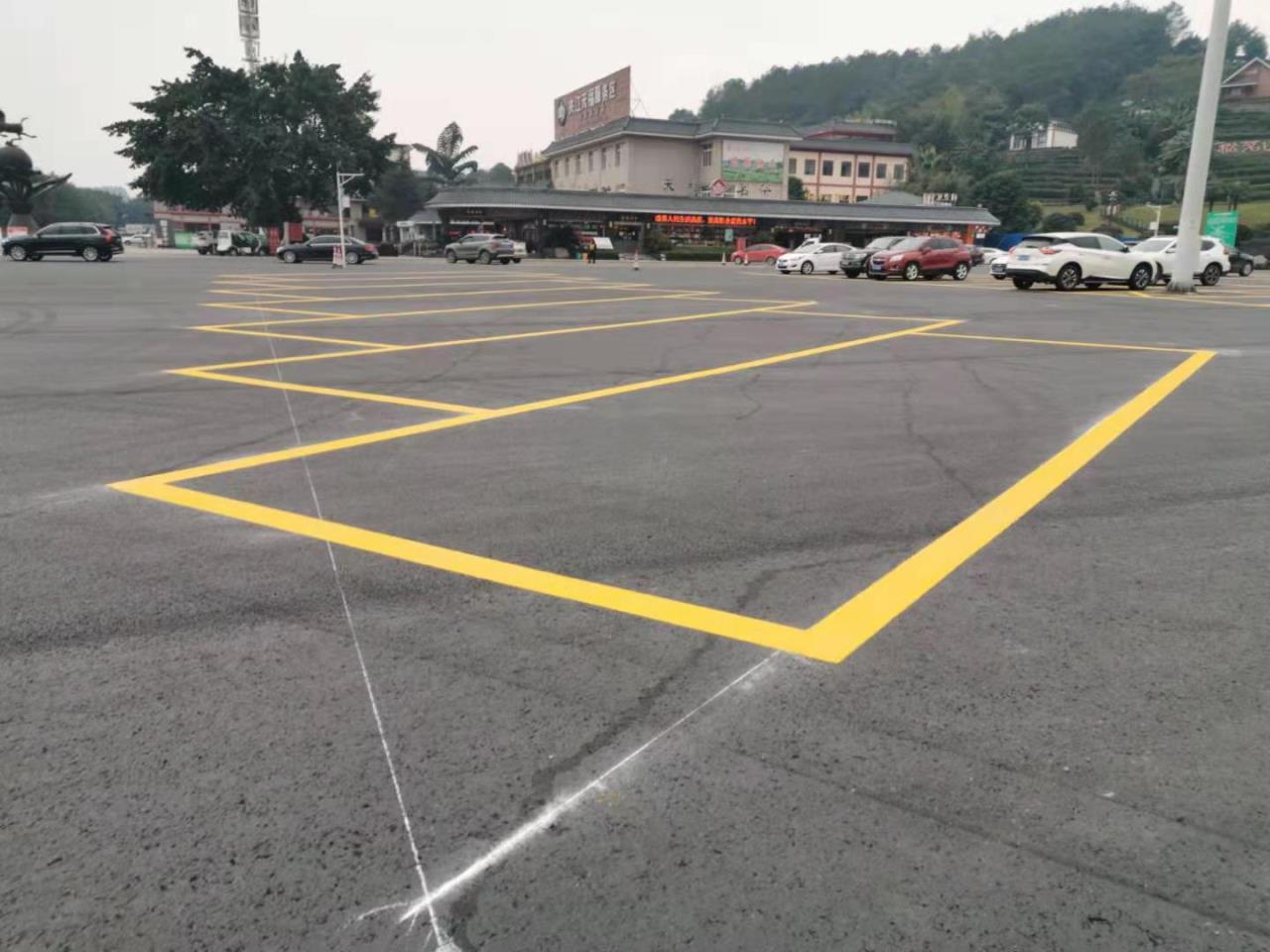 成樂高速天福服務區(qū)升級改造工程完工
