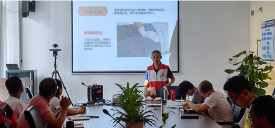 人人學急救 急救為人人 四川交建集團成綿擴容TJ7-1項目部聚焦“黨建+安全”著力推動黨建與安全生產有機融合